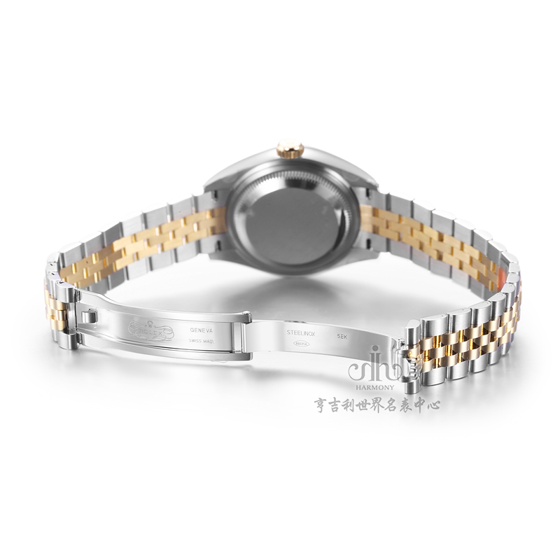 劳力士蚝式恒动机械女款279173-63343G香槟色